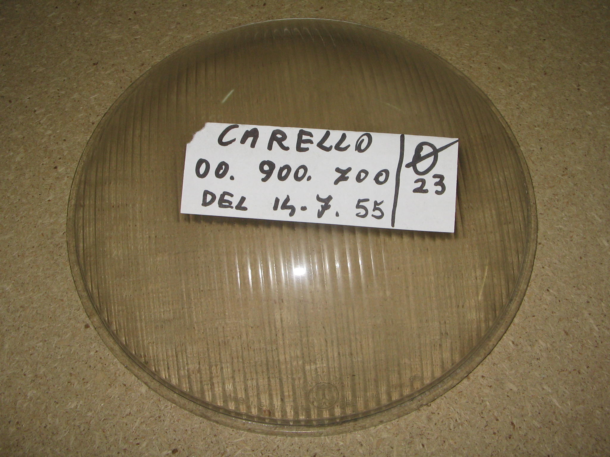 VETRO FARO CARELLO N. 1.253